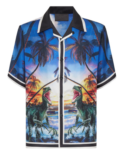 Silk Bowling Shirt SS Hawaii