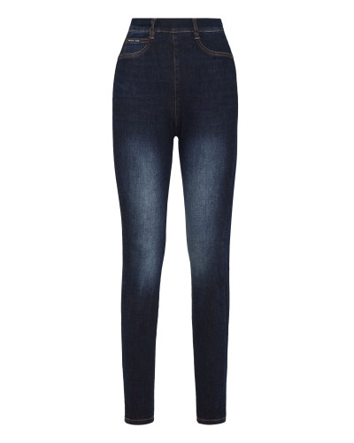 Super High Waist Jegging Zipped