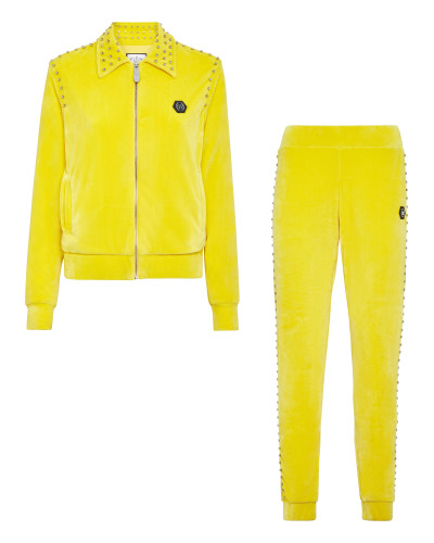 TRACKSUIT: ZIP-UP JACKET + JOGGING PANTS STONES
