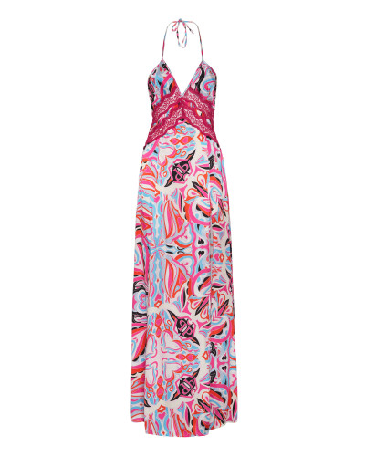 Long Dress Colorful Circus