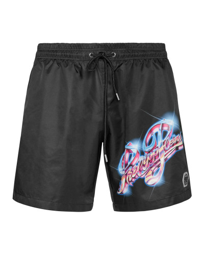 Jogging Printed Shorts Hologram Plein