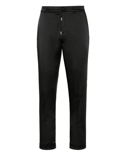 Satin Trousers Tailored Fit