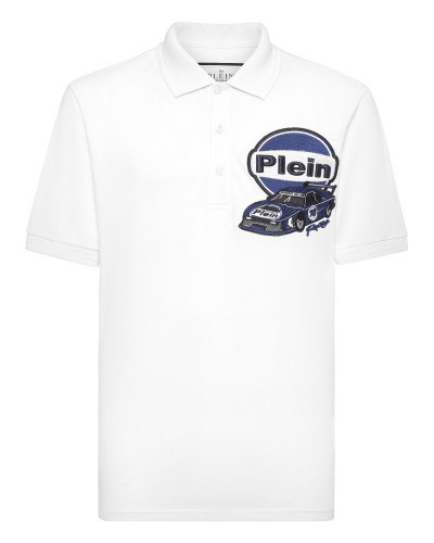 Pique Polo Shirt SS Slim Fit Cars Racing