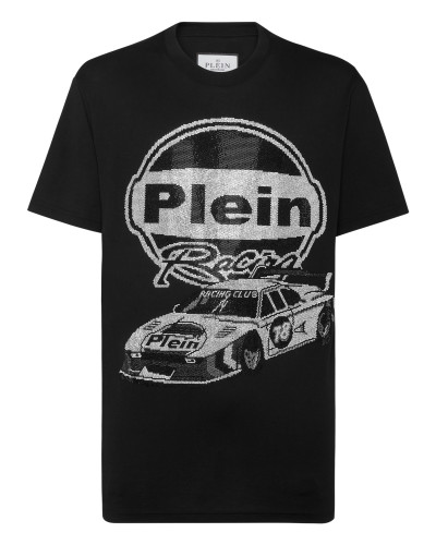 Jersey T-shirt Round Neck SS Strass Cars Racing