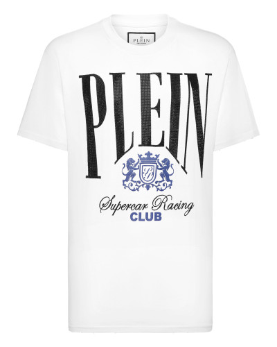 Jersey T-shirt Round Neck SS Strass Cars Racing