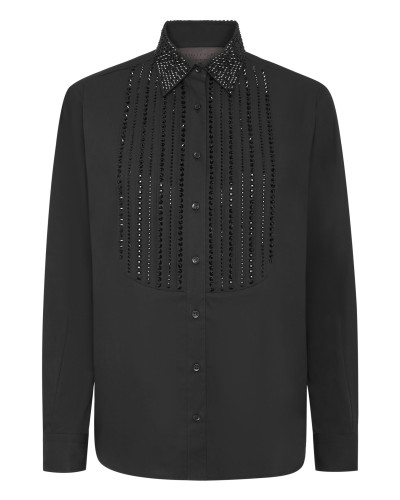 Plastron Strass Regular Shirt