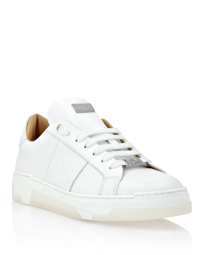Leather Lo-Top Sneakers Monogram