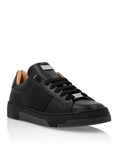 Leather Lo-Top Sneakers Monogram