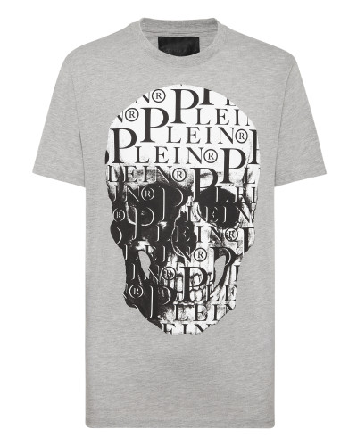 T-shirt Round Neck SS Print Skull