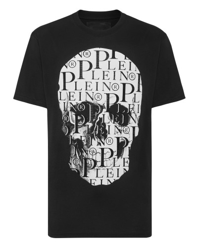 T-shirt Round Neck SS Stones Skull