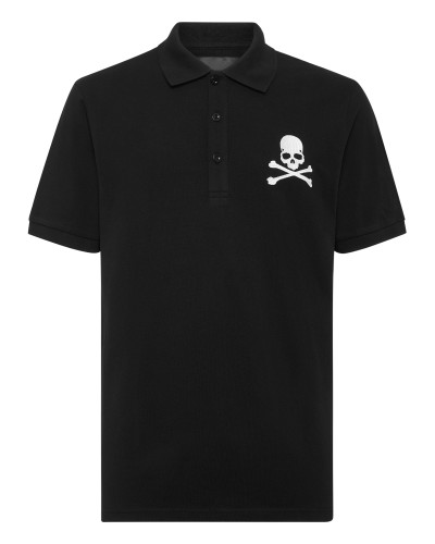 Pique Polo Shirt SS Skull&Bones