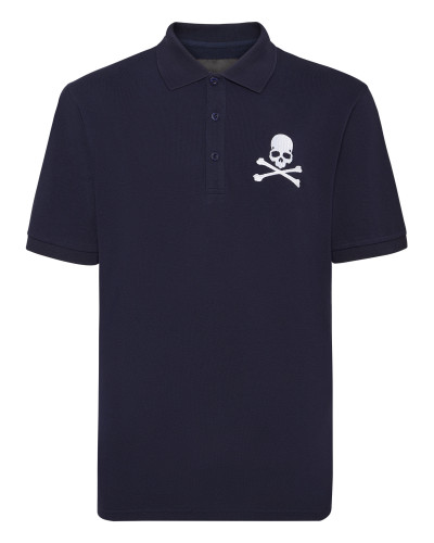Pique Polo Shirt SS Skull&Bones