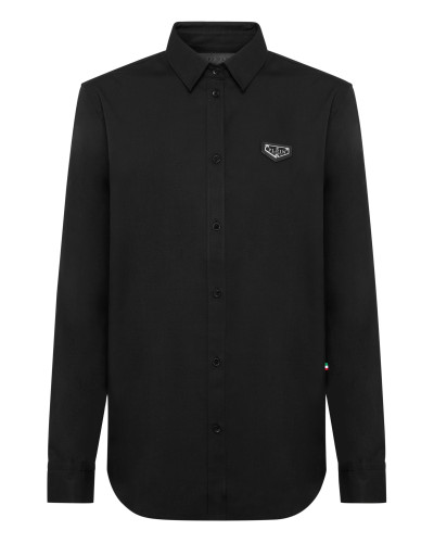 Poplin Shirt LS Iconic Plein