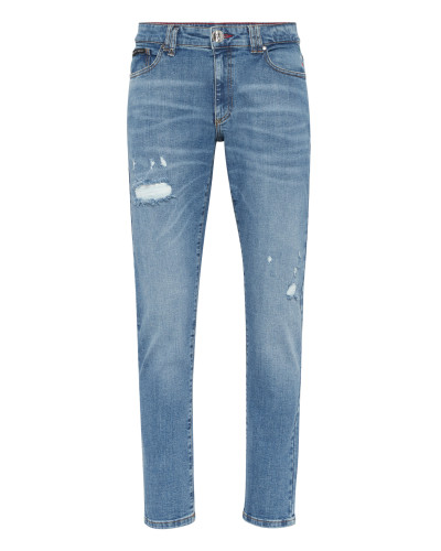 Destroyed Slim Fit Jeans