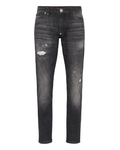 Destroyed Slim Fit Jeans