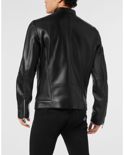 Leather Biker Jacket