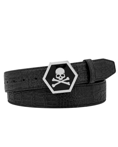 Leather Belt Skull Cocco Leather Belt Skull Cocco