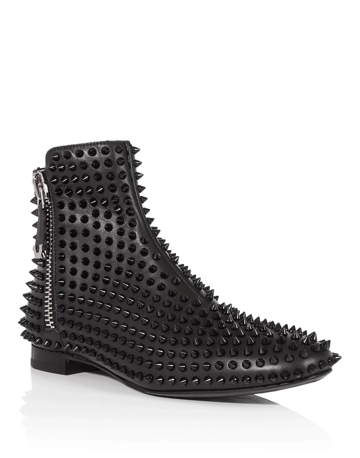 Boots Mid Flat "Bad boy", цвет: Черный