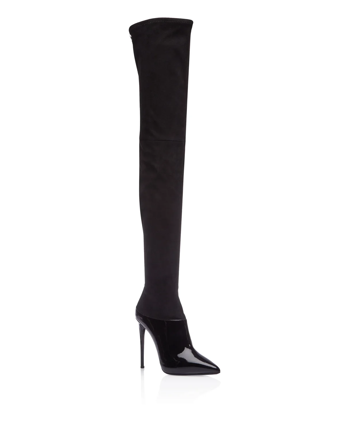 Boots Hi-Heels Overknees "GRACE", цвет: Черный