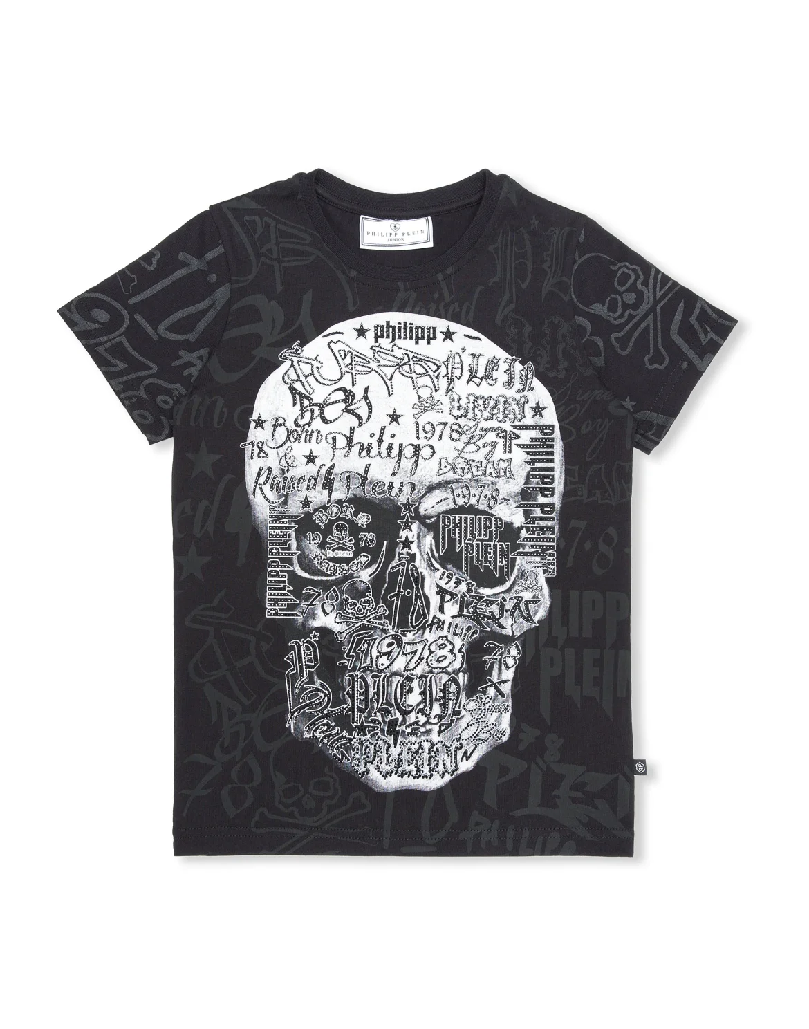 T-shirt Round Neck SS Rock PP, цвет: Черный