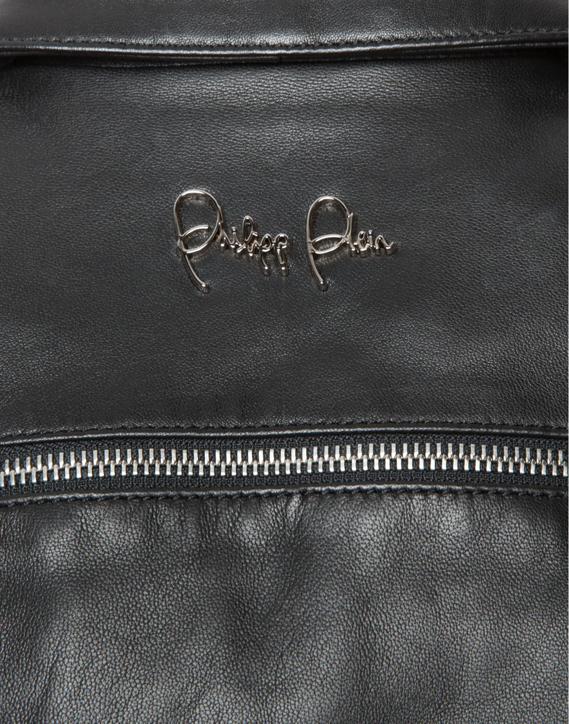 Leather Biker "Ibbie" Zipped, цвет: Черный
