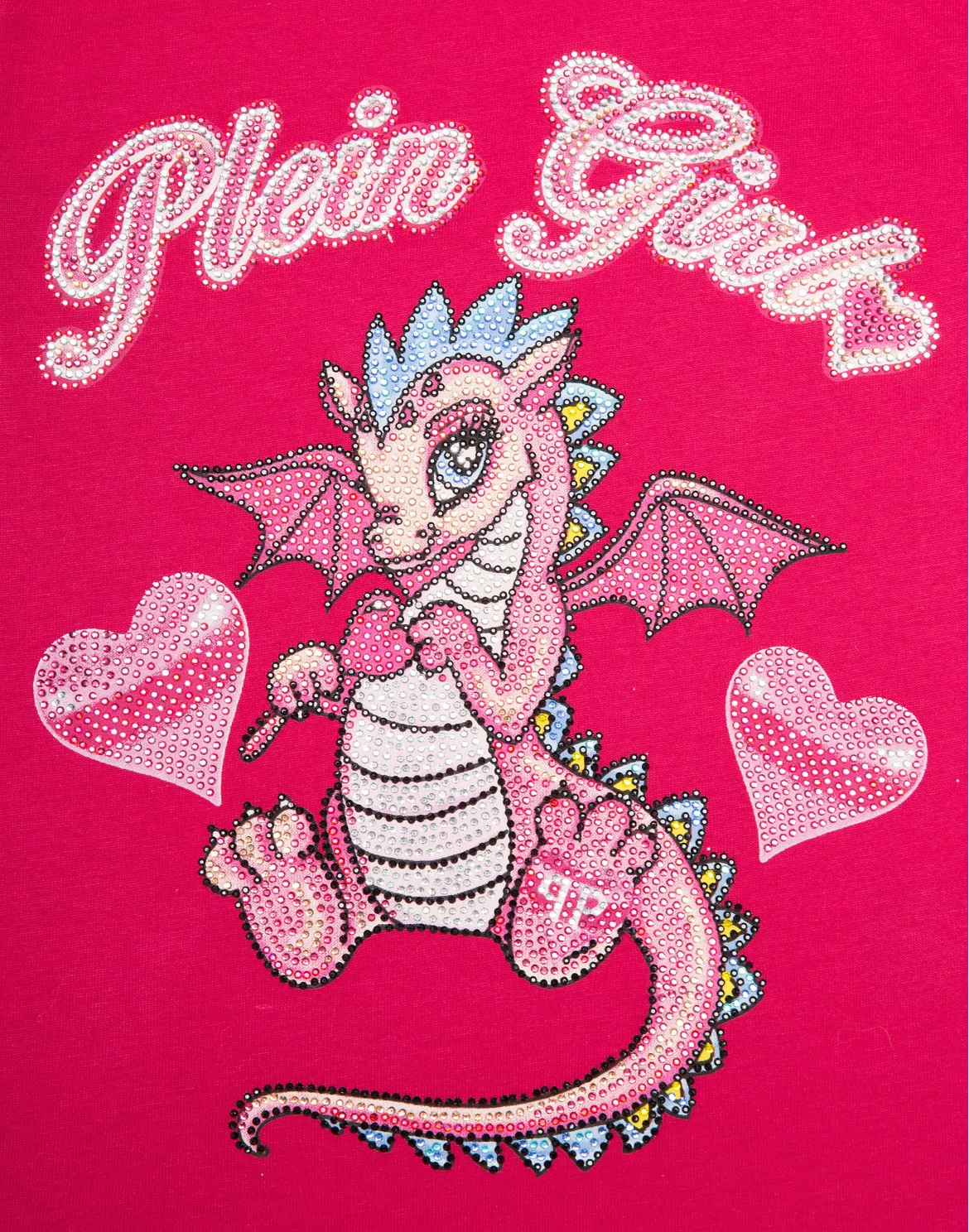 T-shirt Round Neck SS Dragon, цвет: Розовый