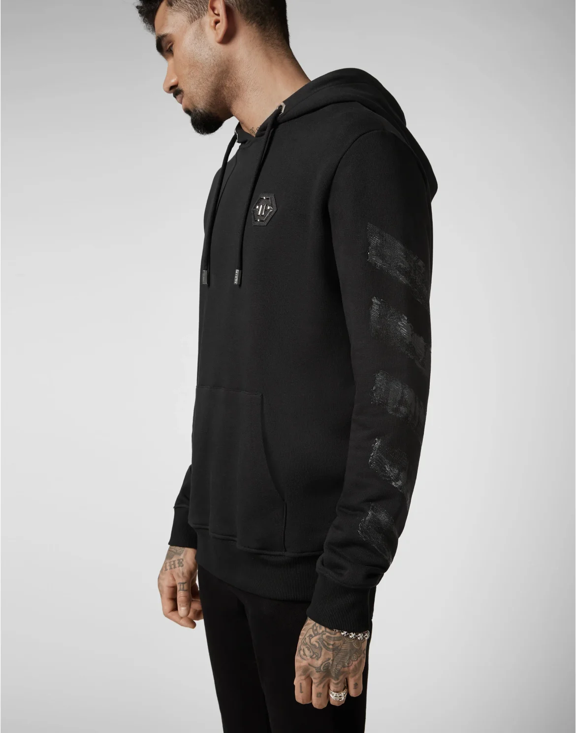 Hoodie sweatshirt Skull, цвет: Черный