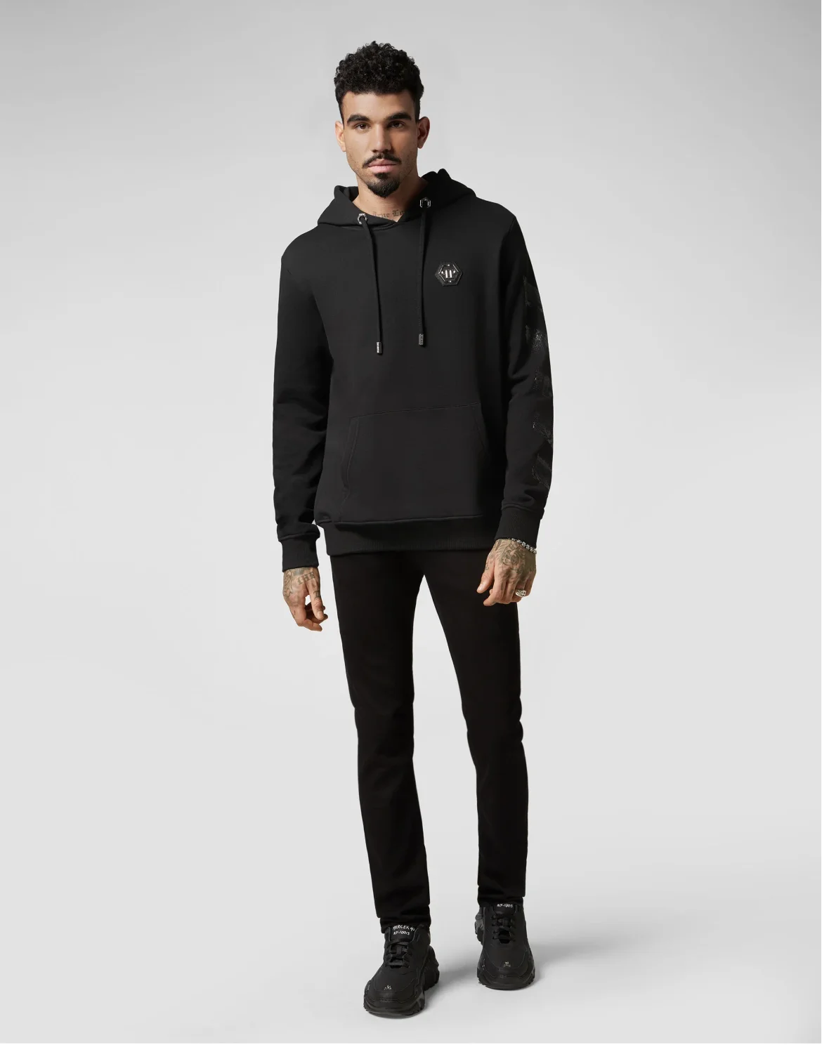 Hoodie sweatshirt Skull, цвет: Черный