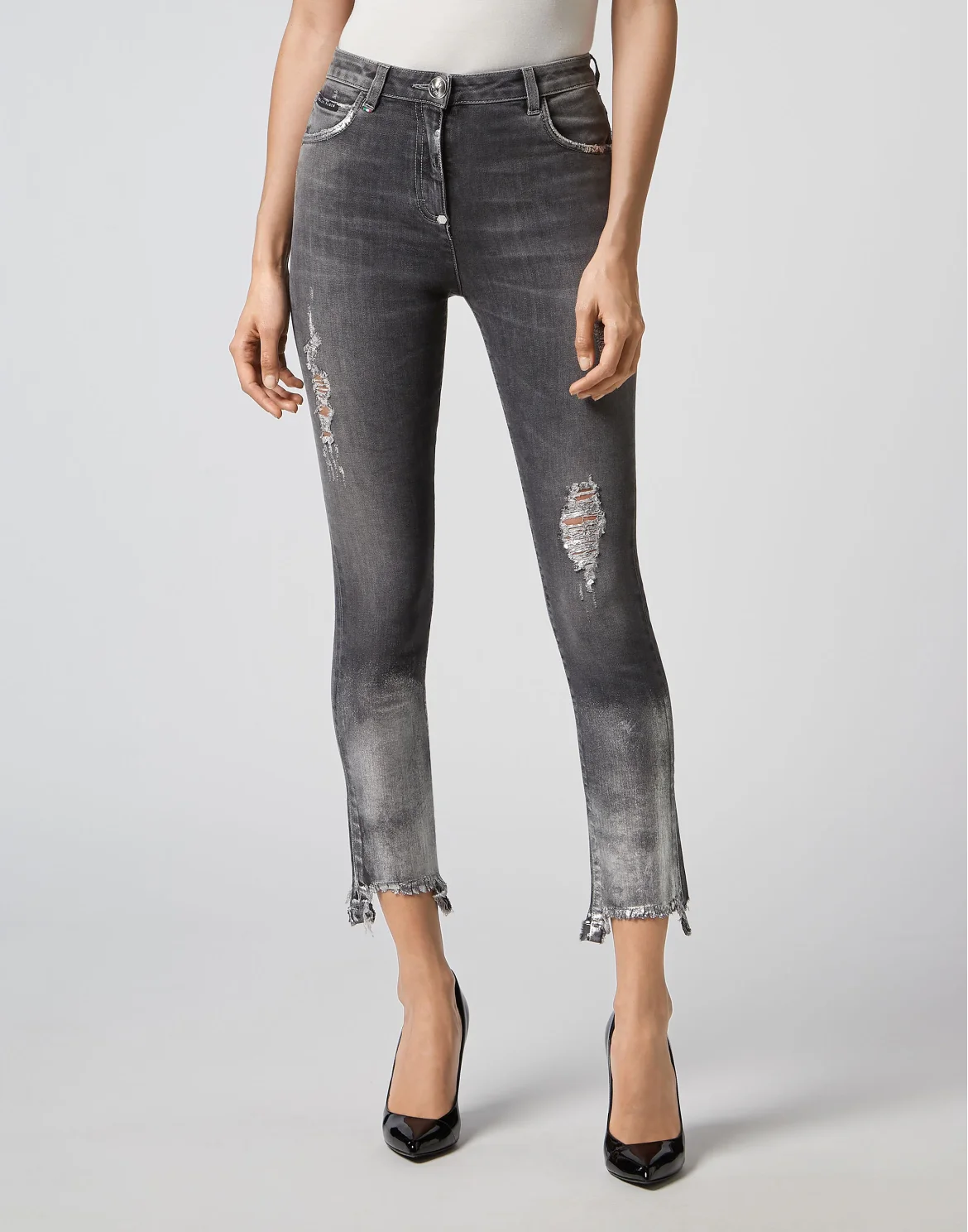 High Waist Jegging Statement, цвет: Серый
