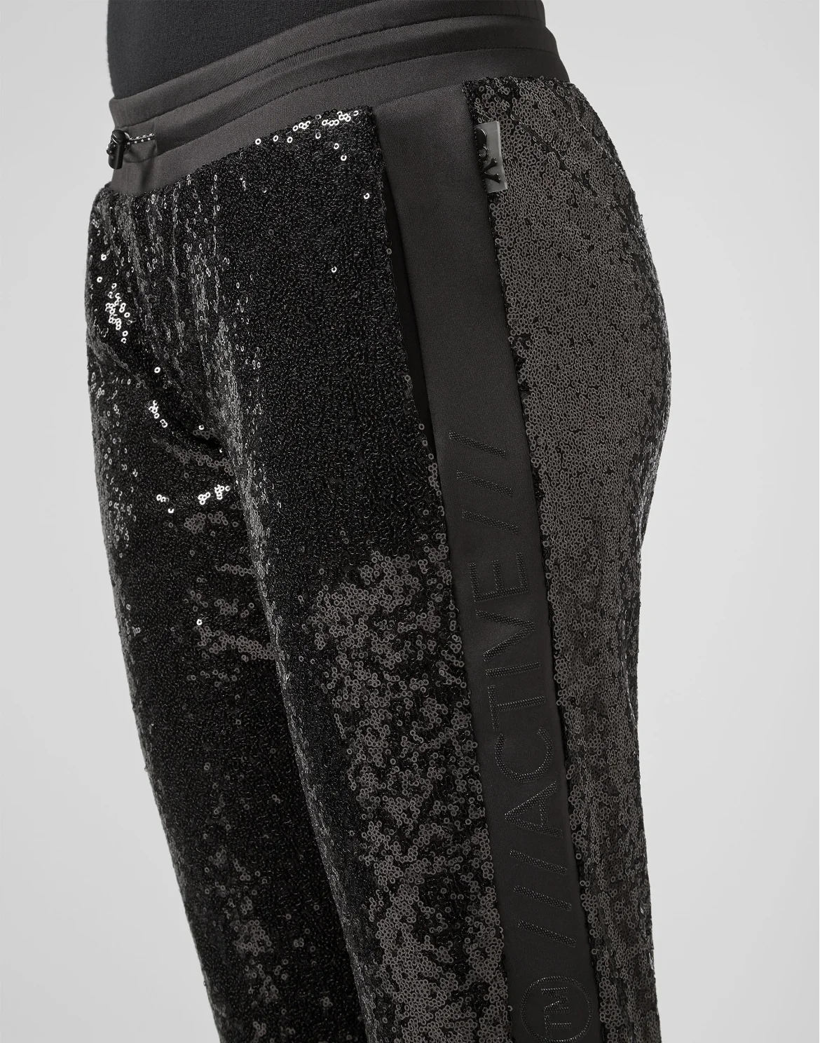 Jogging Trousers XYZ Paillettes, цвет: Черный