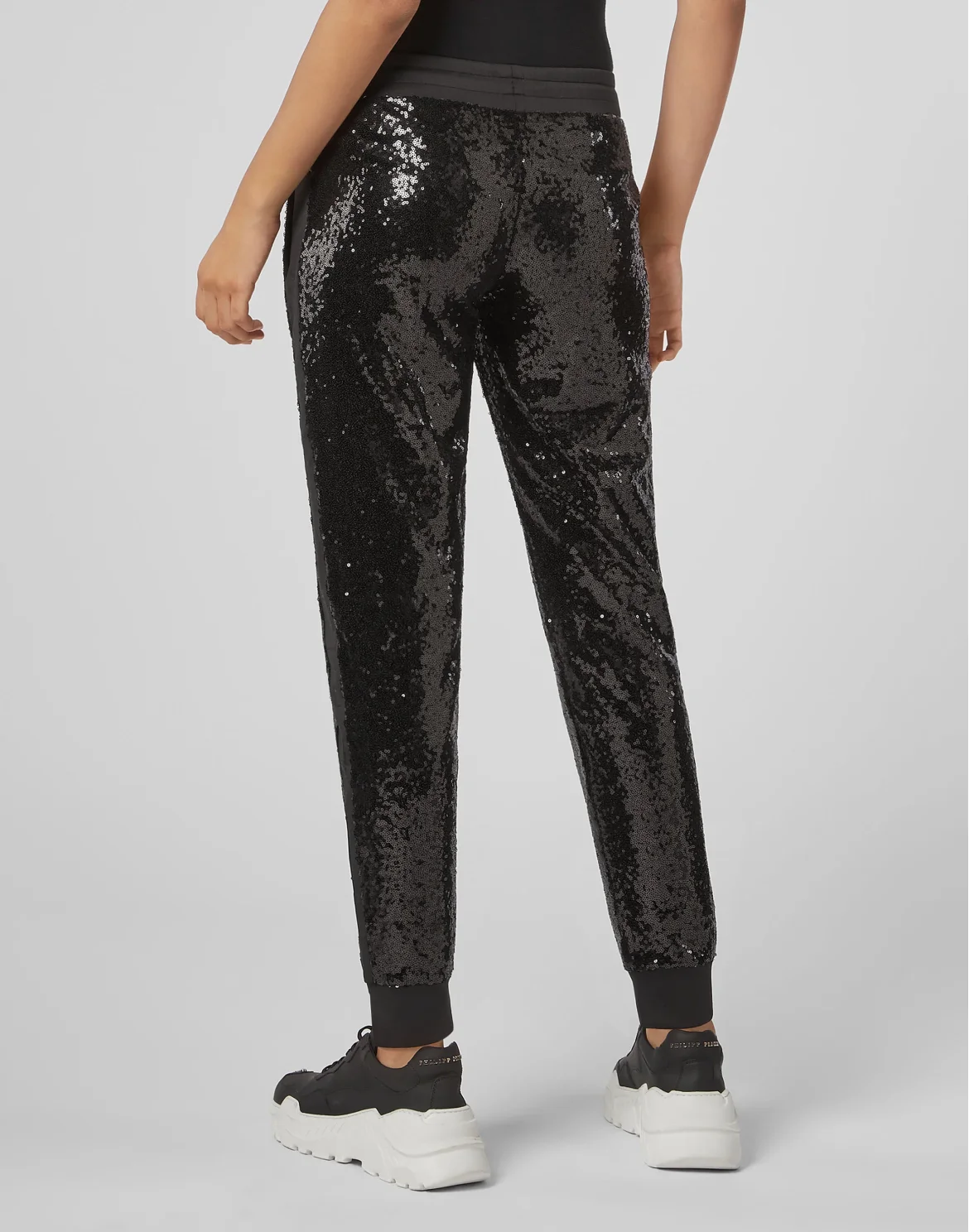 Jogging Trousers XYZ Paillettes, цвет: Черный
