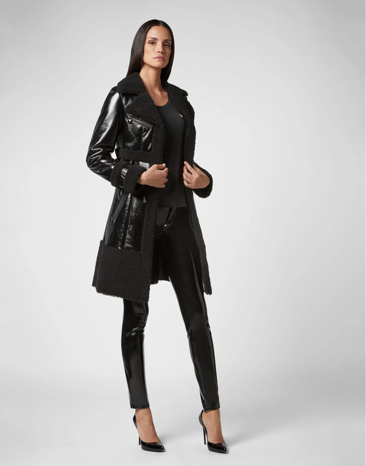 Leather Jacket PP1978, цвет: Черный