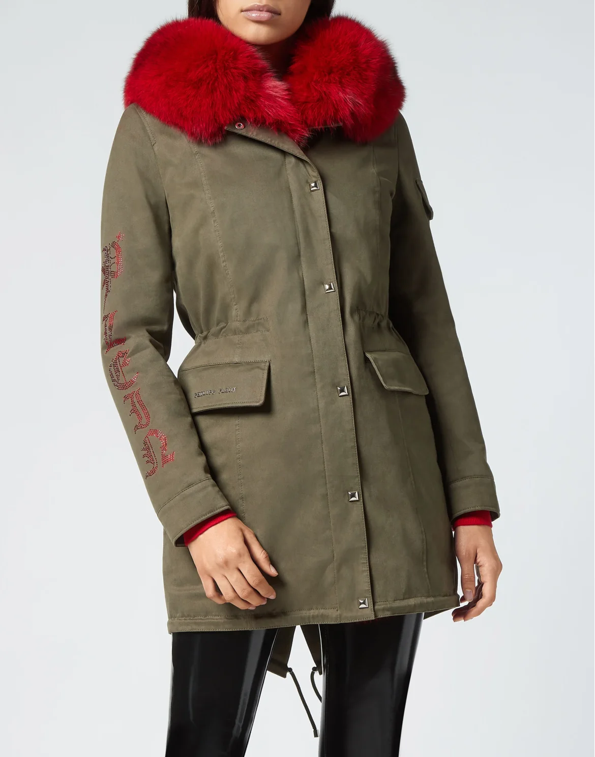Parka "On the avenue" Skull, цвет: Камуфляж