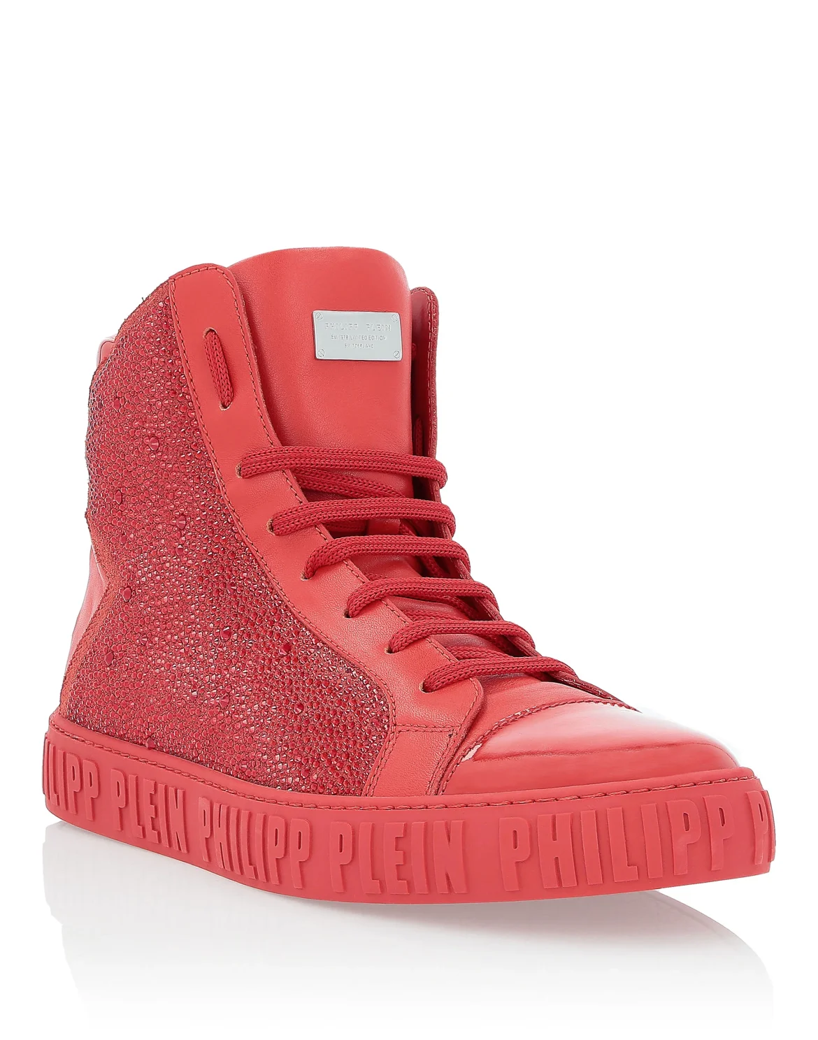 Hi-Top Sneakers Crystal, цвет: Красный