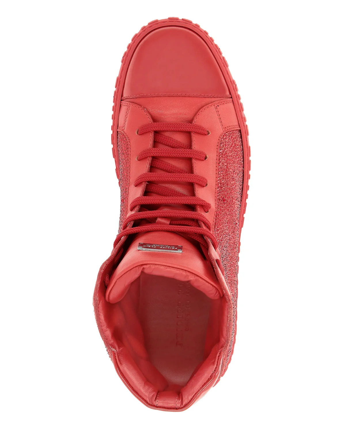 Hi-Top Sneakers Crystal, цвет: Красный