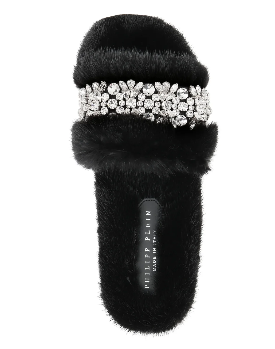 Sandals Flat Luxury, цвет: Черный