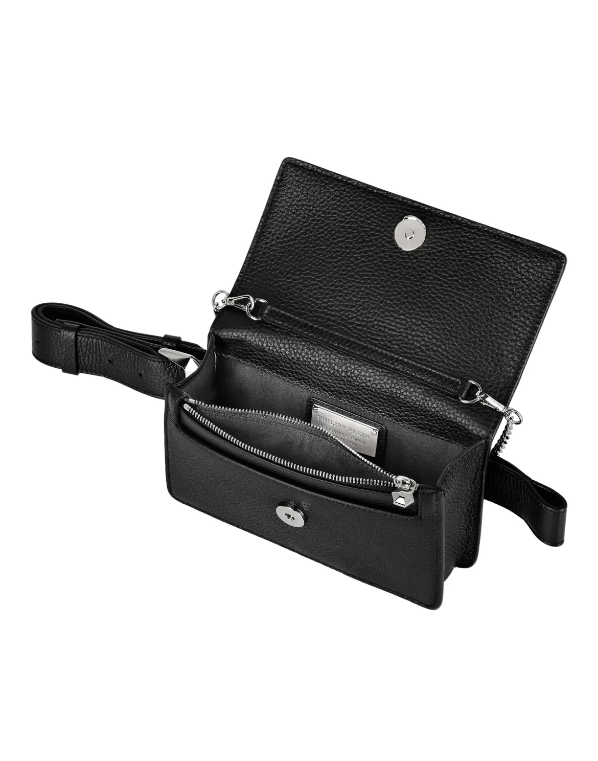 Flap Bag Signature, цвет: Черный