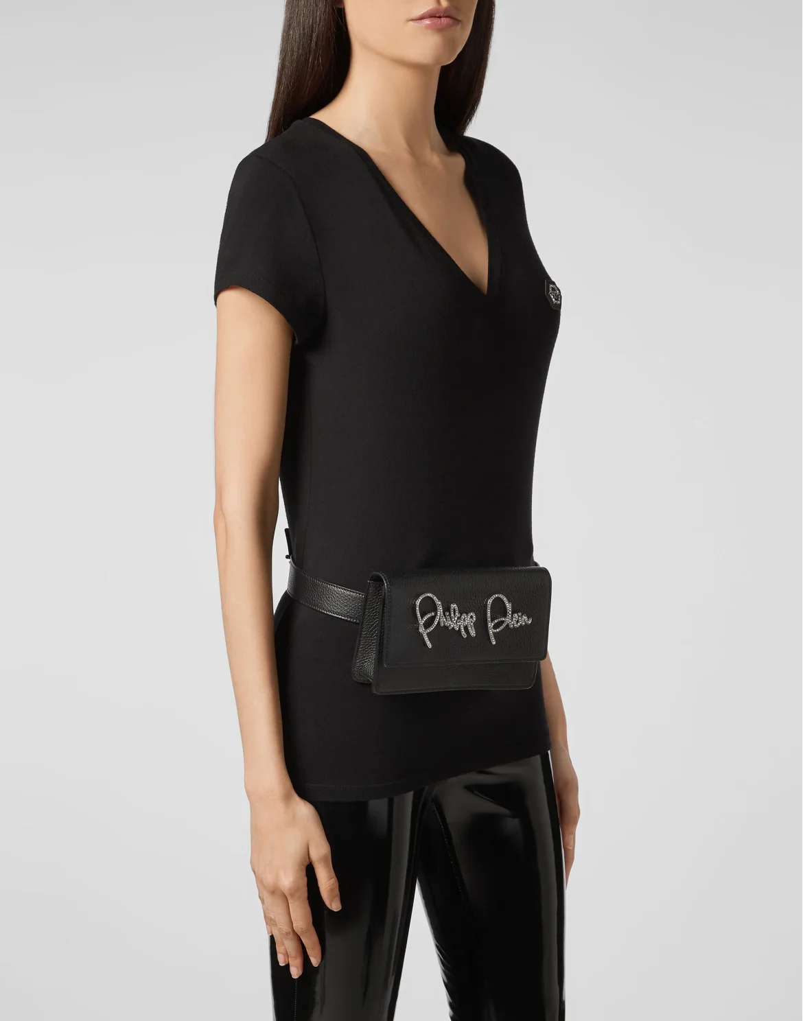 Flap Bag Signature, цвет: Черный