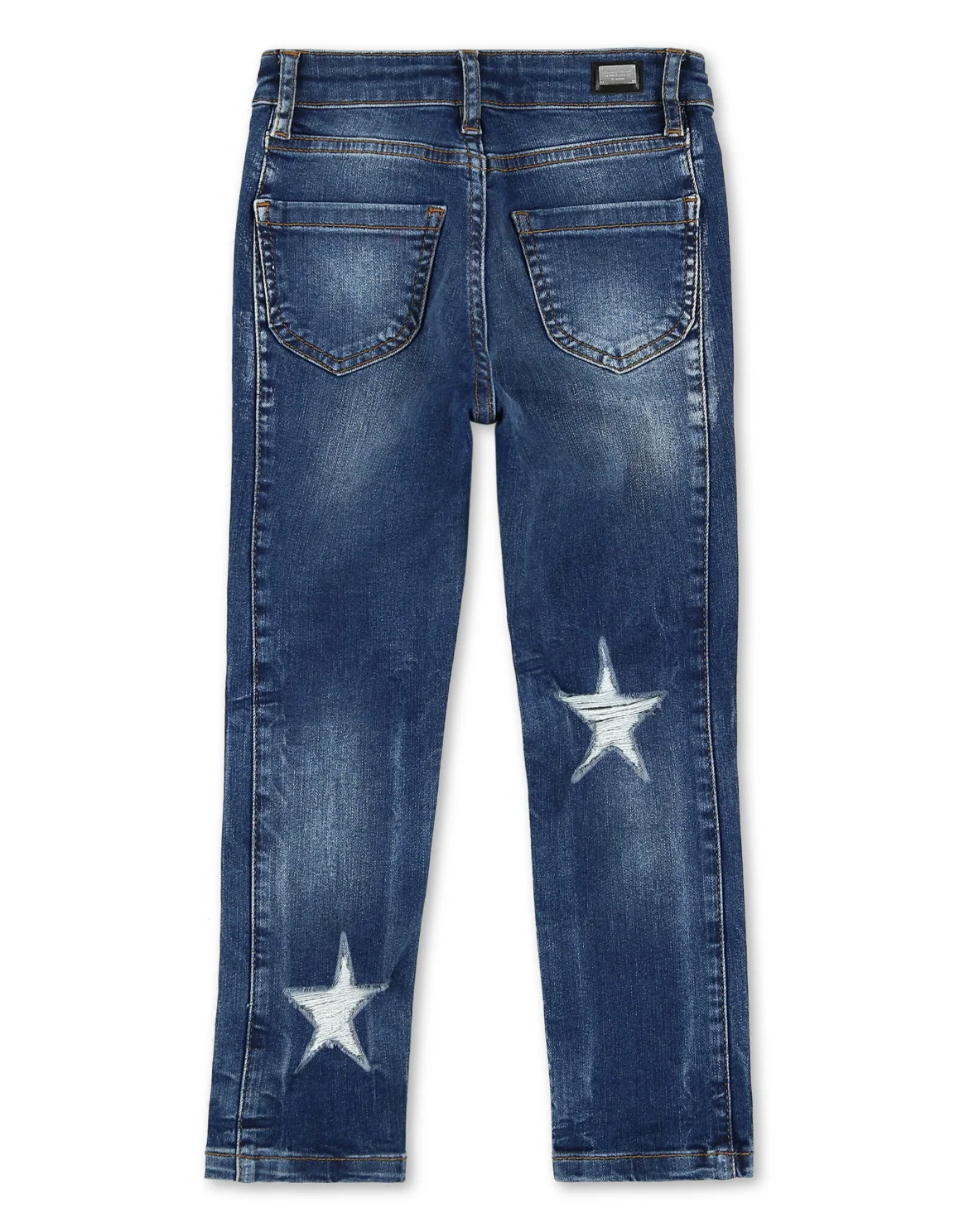 Denim Trousers Stars, цвет: Синий