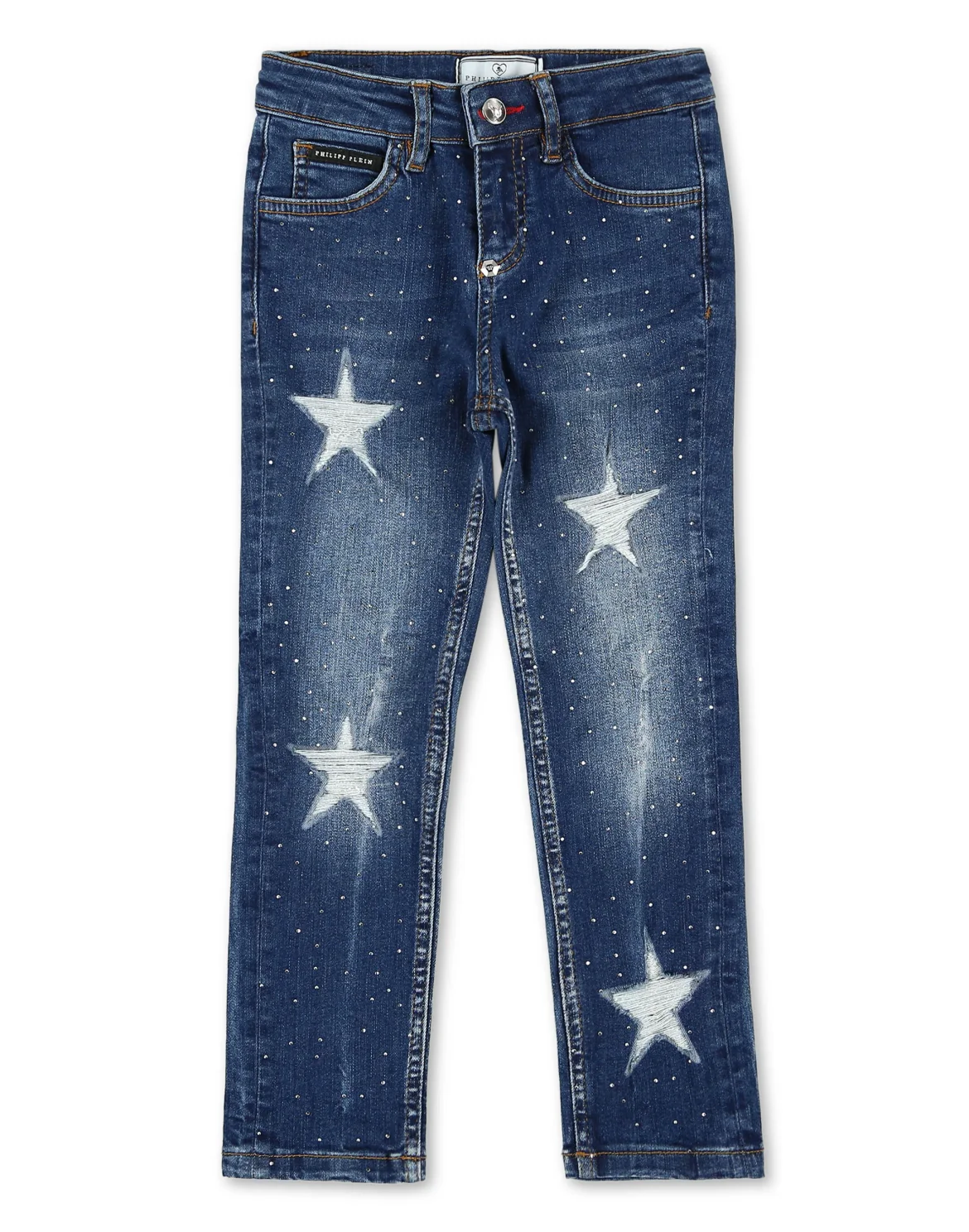 Denim Trousers Stars, цвет: Синий