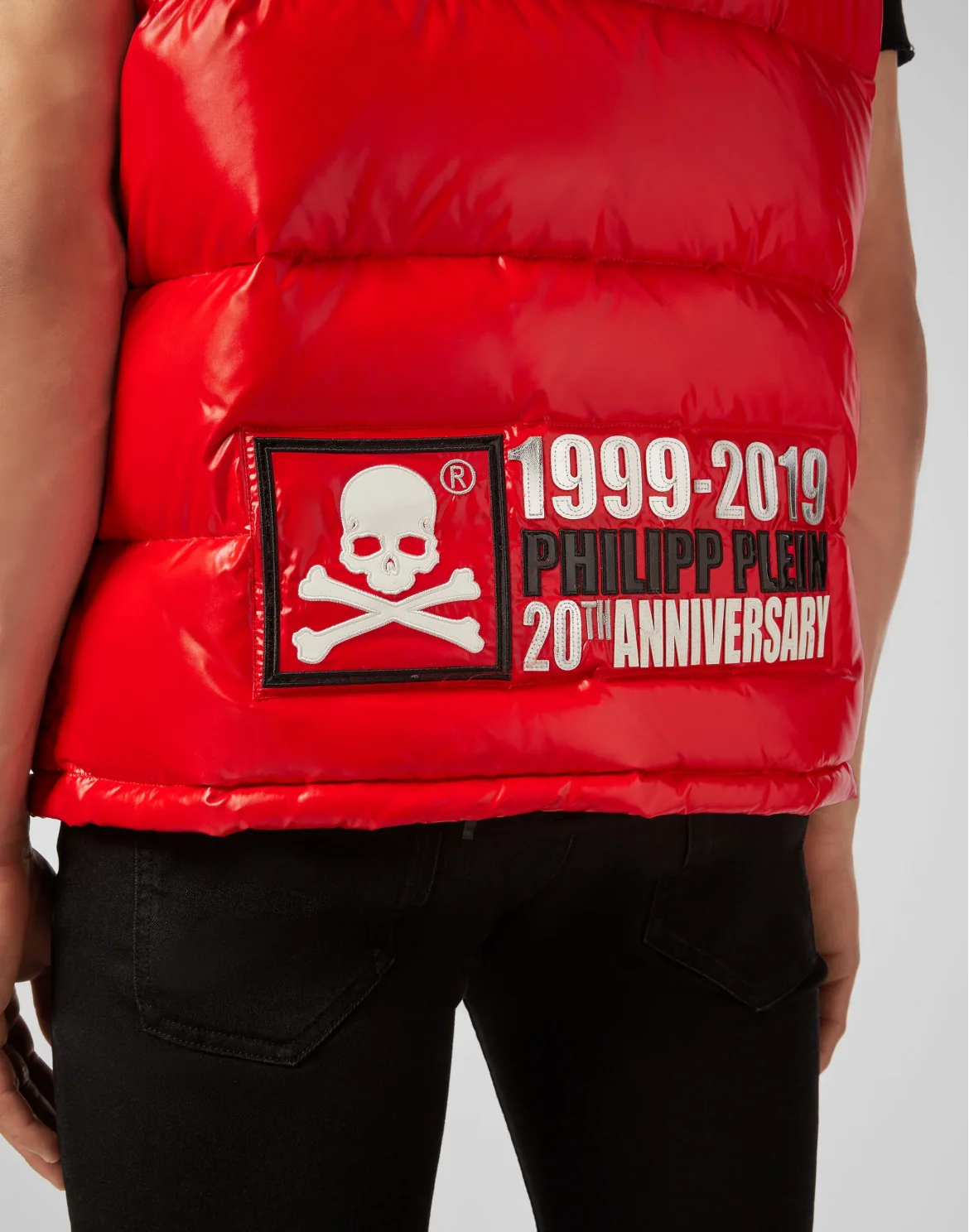 Short Nylon Vest Anniversary 20th, цвет: Красный