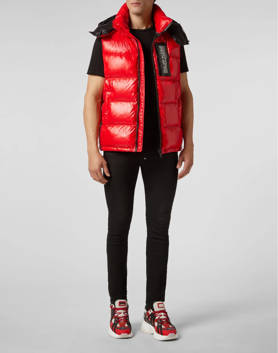Short Nylon Vest Anniversary 20th, цвет: Красный