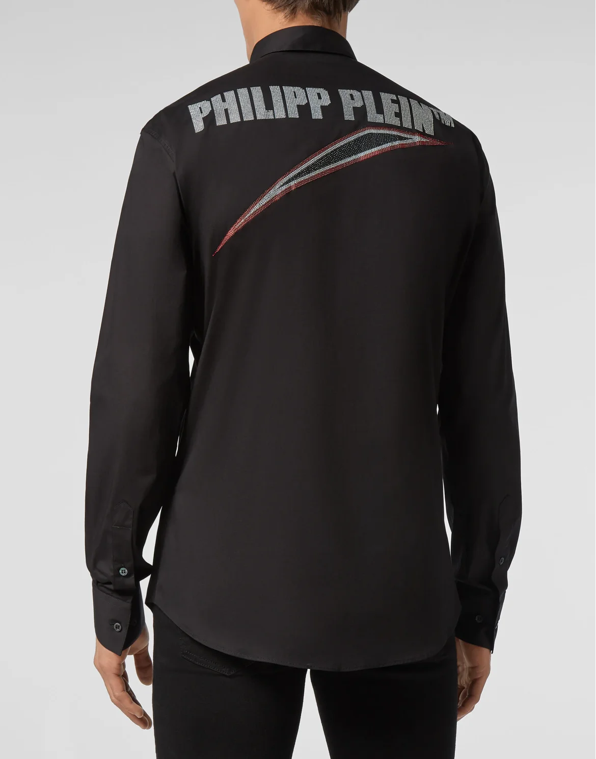 Shirt Platinum Cut LS Space Plein, цвет: Черный
