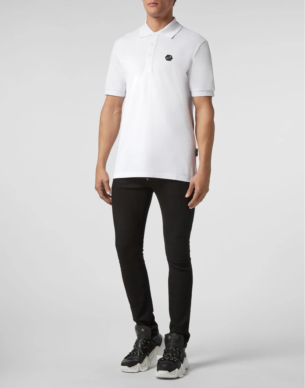 Slim Fit Polo shirt SS  Anniversary 20th, цвет: Белый