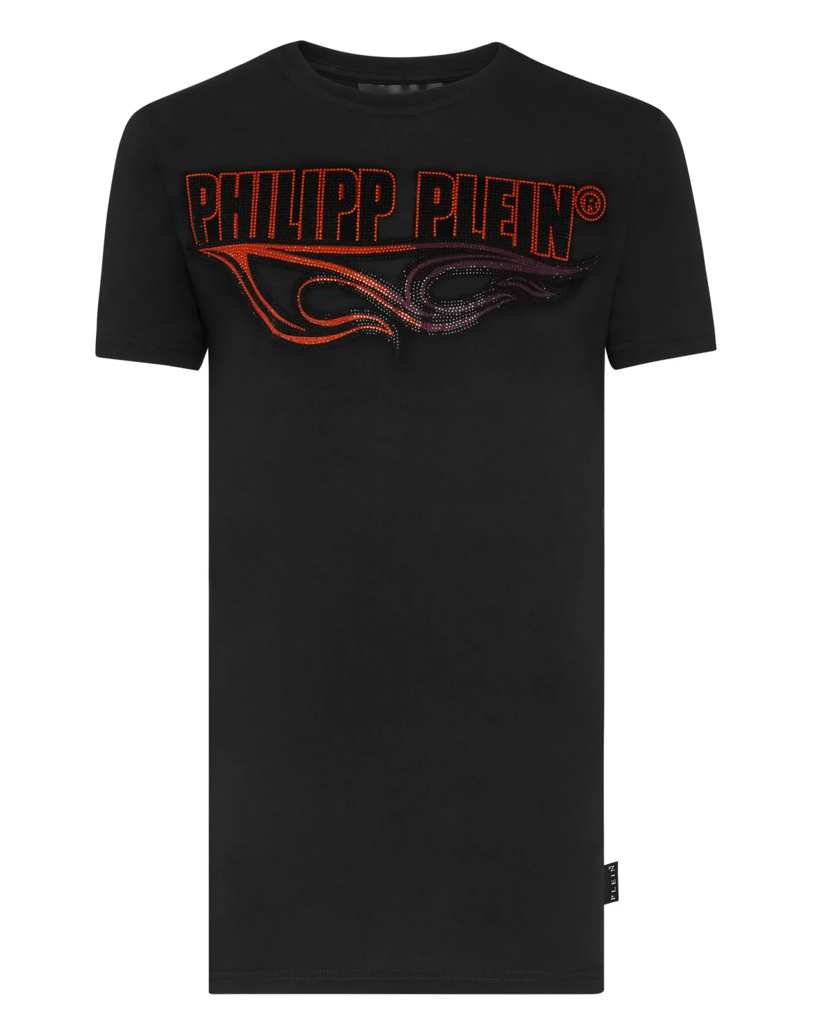 T-shirt Round Neck SS Flame, цвет: Черный