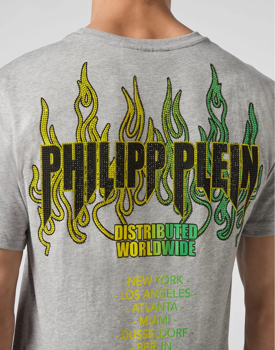 T-shirt Round Neck SS Flame, цвет: Серый