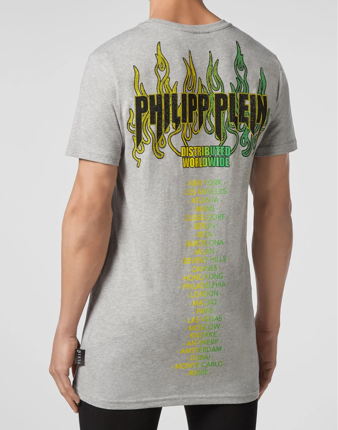 T-shirt Round Neck SS Flame, цвет: Серый