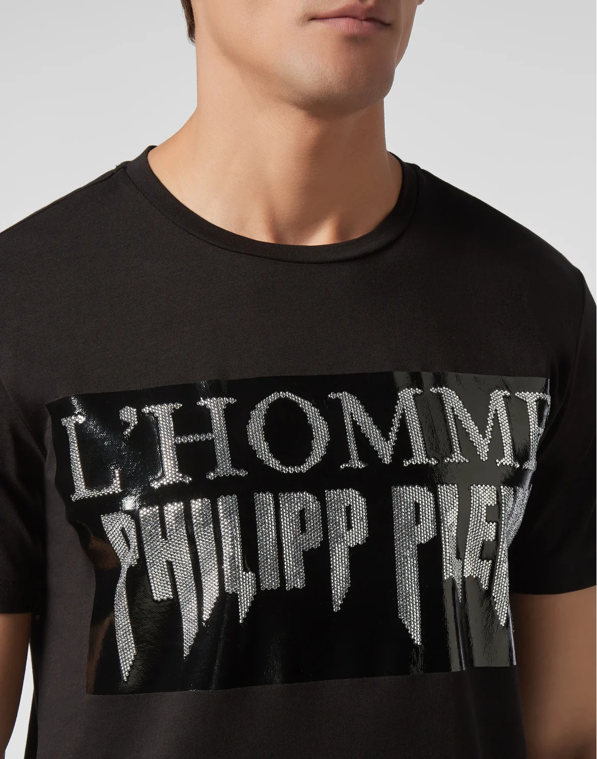 T-shirt Round Neck SS Rock PP, цвет: Черный