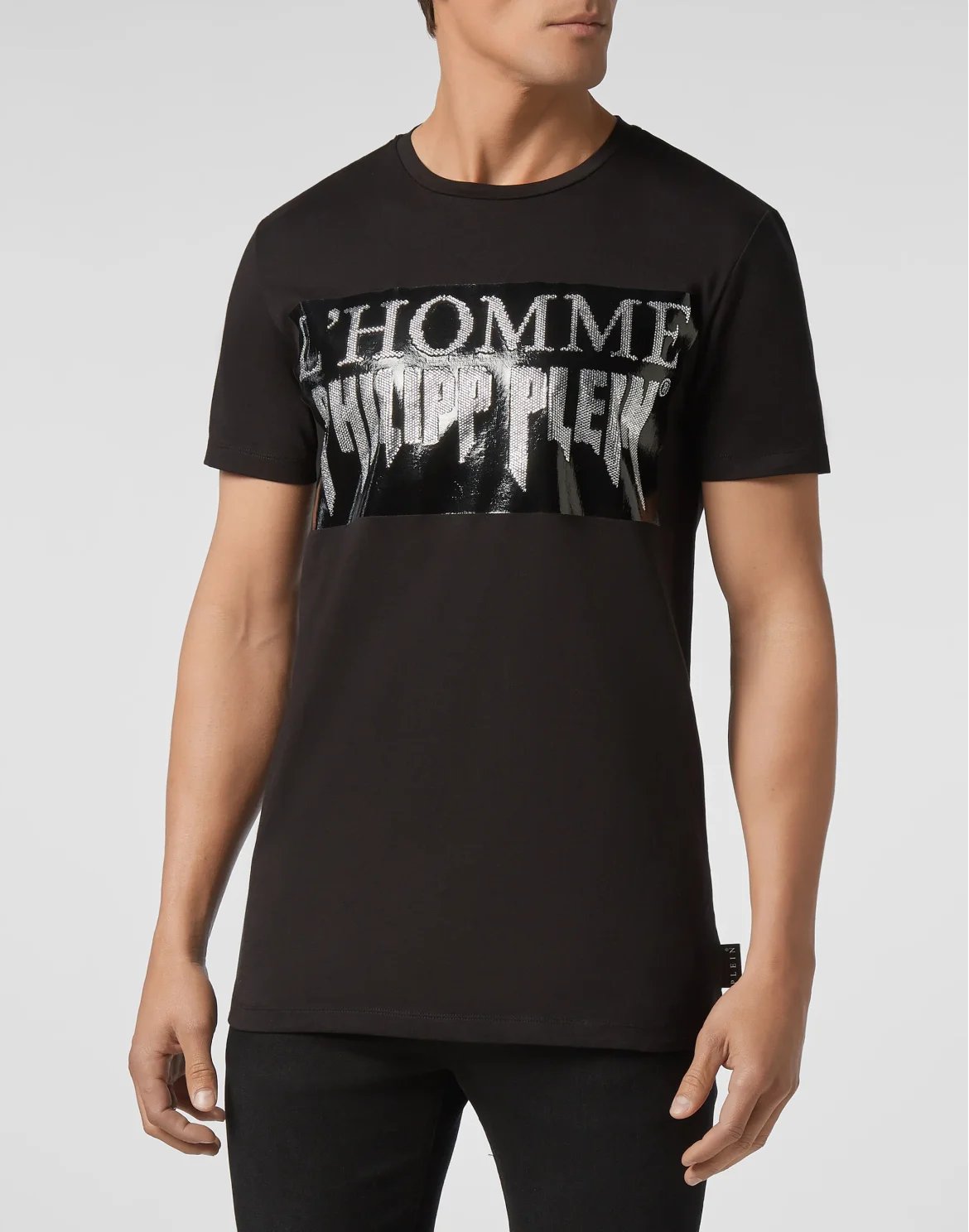 T-shirt Round Neck SS Rock PP, цвет: Черный