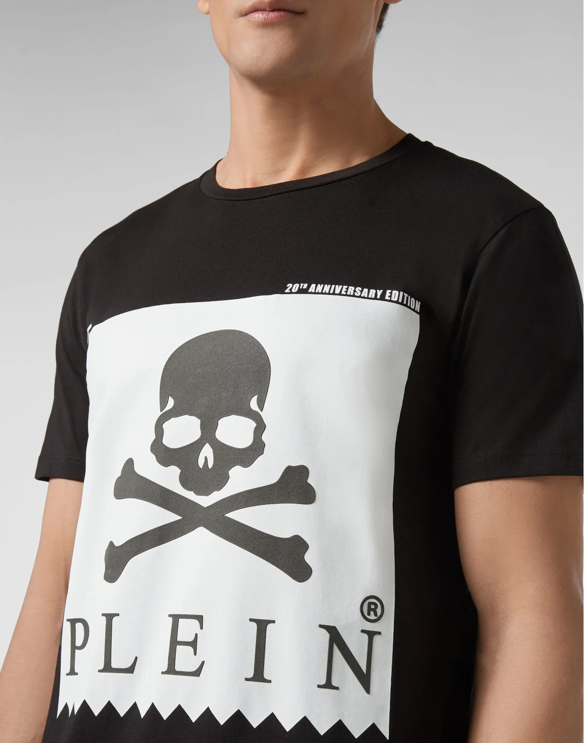 T-shirt Round Neck SS  Statement, цвет: Черный